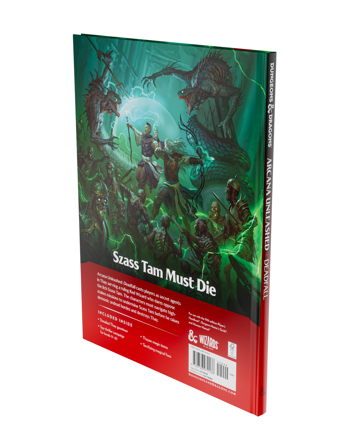 D&D Dungeons & Dragons Arcana Unleashed Deadfall Hardcover