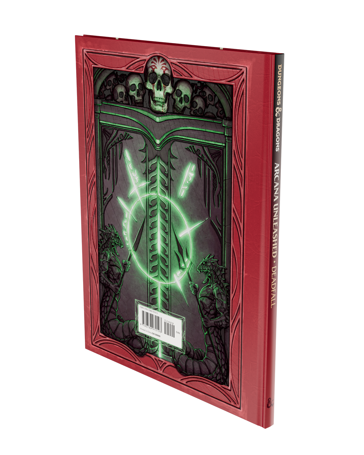 D&D Dungeons & Dragons Arcana Unleashed Deadfall Hardcover Alternative Cover