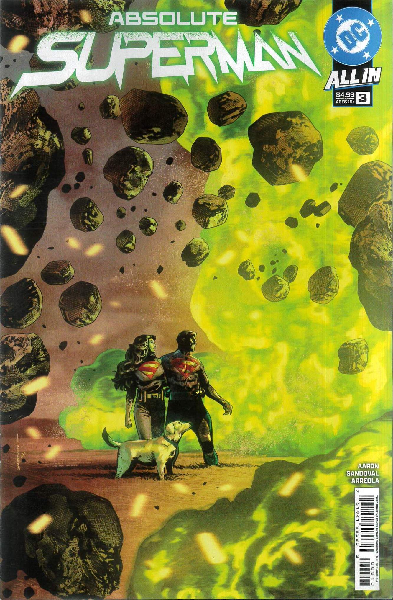ABSOLUTE SUPERMAN #3: Rafa Sandoval 3rd Print