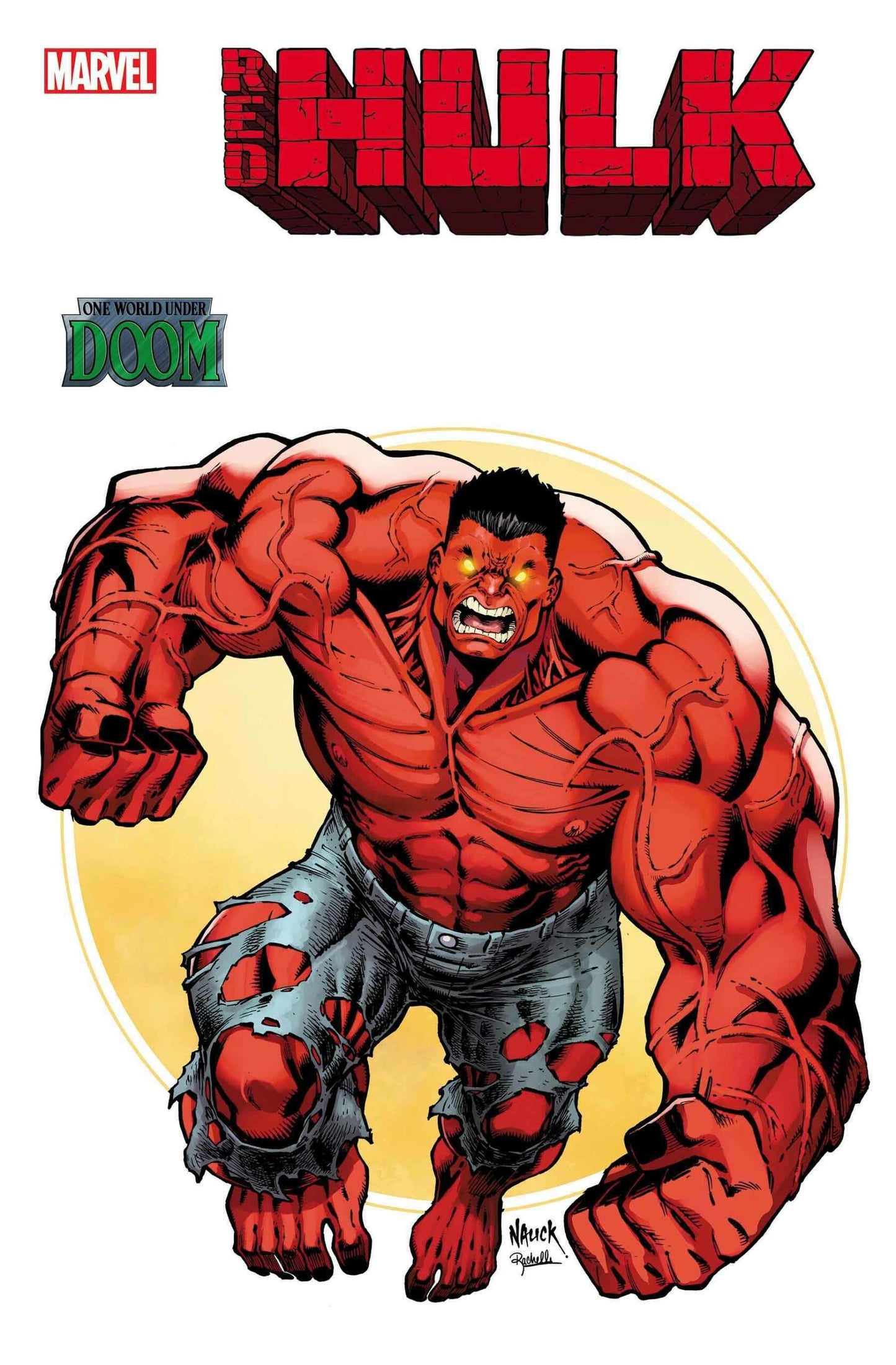 RED HULK (2025 SERIES) #1: Todd Nauck Iconic cover B