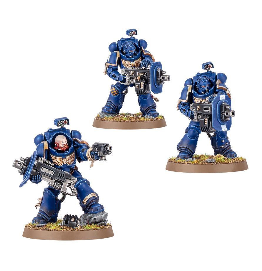 48-110 Space Marine: ERADICATOR SQUAD WITH HEAVY BOLTERS