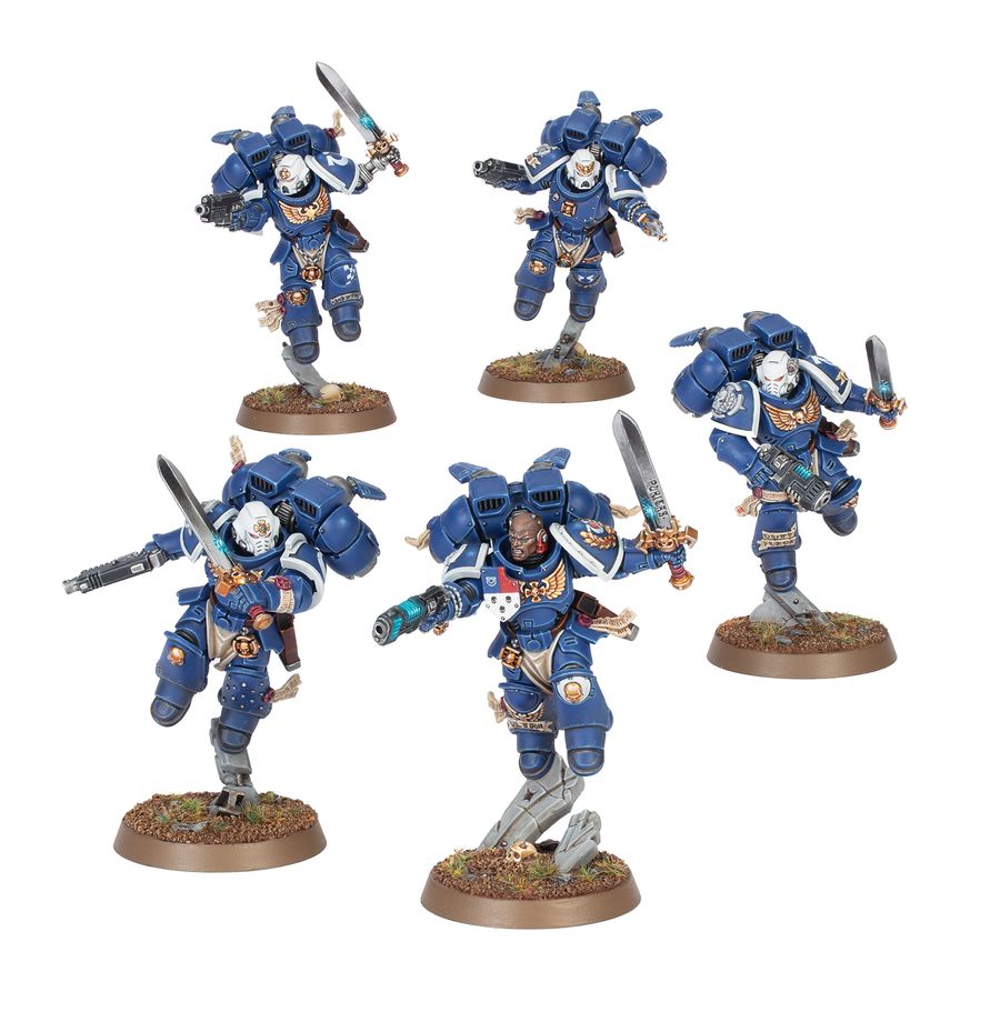 48-106 Space Marines: VANGUARD VETERAN SQUAD W/JUMP PACKS