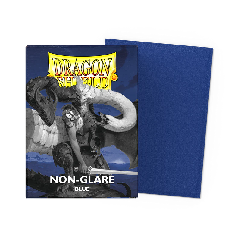 Dragon Shield: Non-Glare Sleeves - Matte - Blue