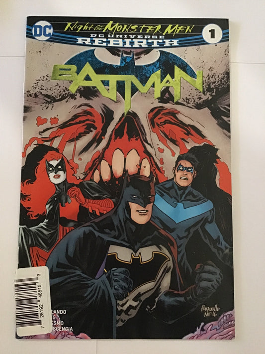 Batman #1 Night of the Monster Men