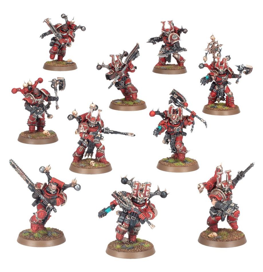 43-10 World Eaters: Khorne Berserkers
