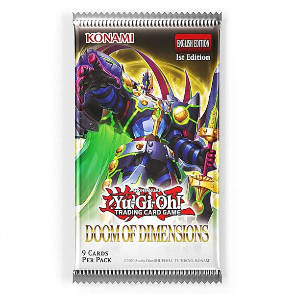 YuGiOh Doom Of Dimensions Card Booster