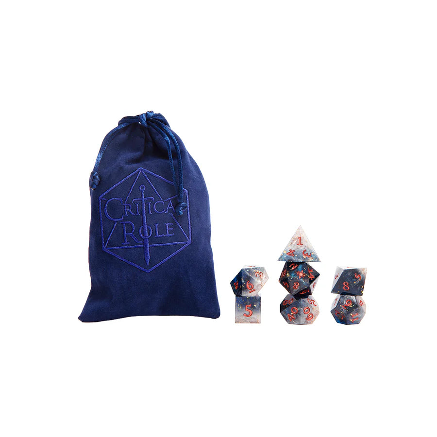 Critical Role Champion Dice Set: Percival Fredrickstein Von Musel Klossowski De Rolo III