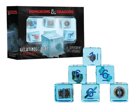 D&D Gelatinous Cube 6-Pack