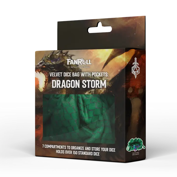 Fanroll Dragon Storm Dice Bag