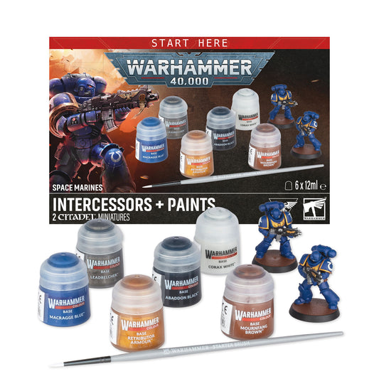 60-11 Space Marines: Intercessors + Paints