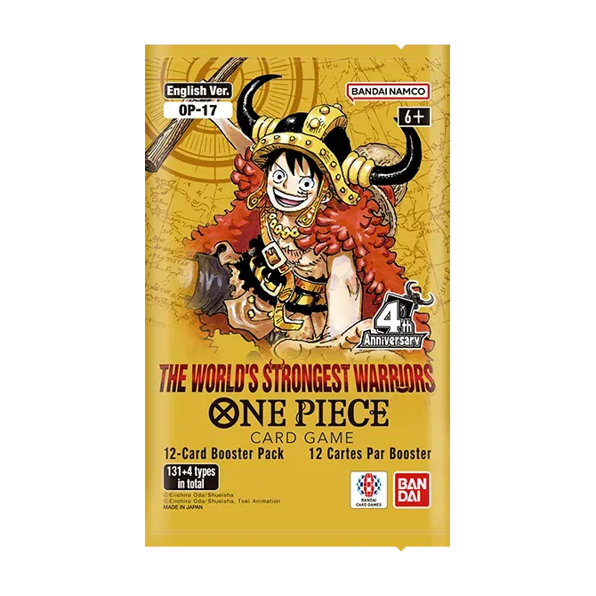 One Piece Card Game: Boosters – The World's Strongest Warriors [OP-17]