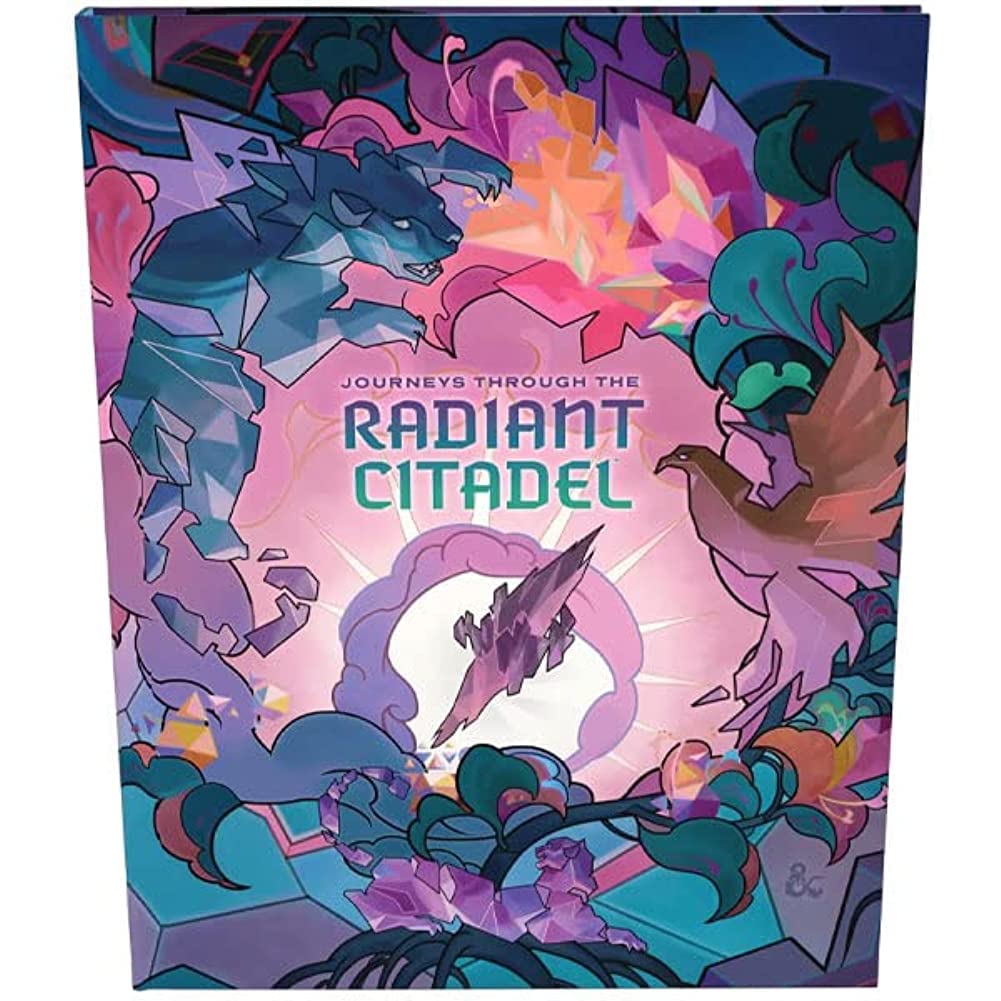 D&D Journeys Through the Radiant Citadel Hardcover Alternative Cover