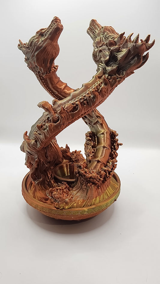 Twisted Dragon Incense Holder